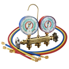 JB INDUSTRIES Jb Industries 22733 2 Valve Brass Manifold Gauge Set