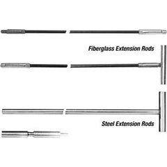 MILL-ROSE Mill-rose 65010 Fiberglass Extension Rod 2 in 5/16-18