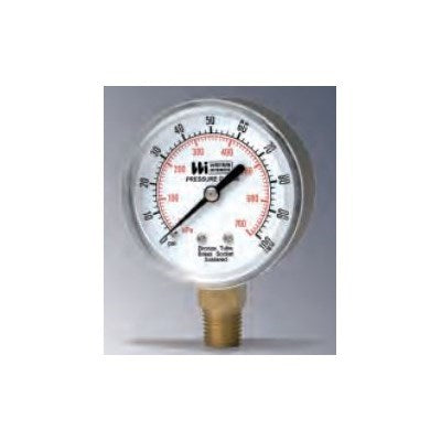 WEISS INSTRUMENTS Weiss Instruments tl25-400-4l Pressure Gauge 400 Psi