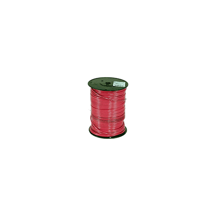BRAMEC Bramec 13823 12 Awg Stranded Copper Wire Red 500 Ft