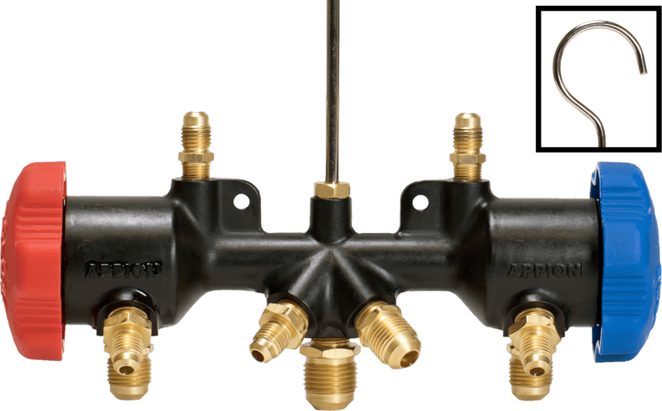 APPION TOOLS Appion Tools mgaman-v Megaflow Vacuum Manifold 1/2 Inch
