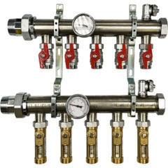 MR PEX Mr Pex 3260500 5-branch Stainless Steel Manifold 1.5 Inch