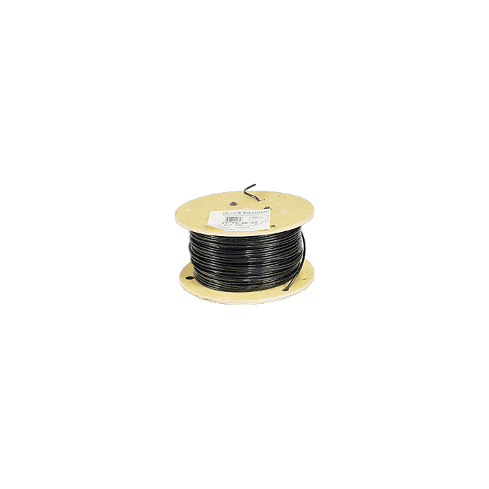 BRAMEC Bramec 13819 14 Gauge Black Stranded Copper Wire 500 Ft