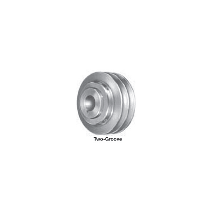 LAU Lau g078104818 Two-groove V-belt Pulley 5.95 in Od