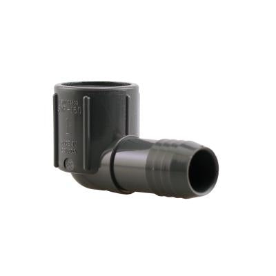 BOSHART Boshart pvcfe-10 Pvc 90 Degree Elbow 1 Inch Insert X Fpt