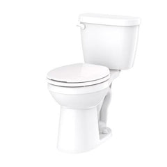 GERBER Gerber gmx21958 Round Front Ergoheight Toilet Bowl White