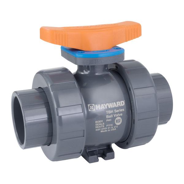 HAYWARD Hayward tbh1200aste0000 Union Pvc Ball Valve 2in Epdm
