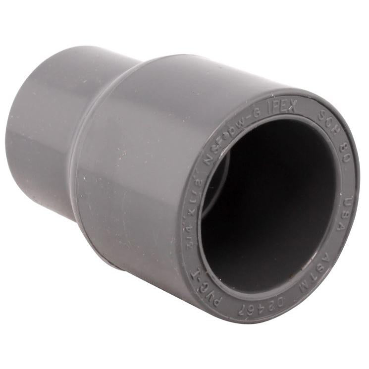 IPEX Ipex 36719 Pvc Schedule 80 Reducing Coupling 3/4x1/2