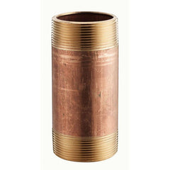 MERIT BRASS Merit Brass 2106-001 Red Brass Close Nipple 3/8 Inch Npt