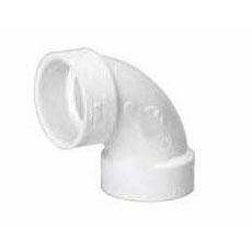 MUELLER STREAMLINE Mueller Streamline 5879 Pvc Dwv Hub 90 Elbow 4 Inches