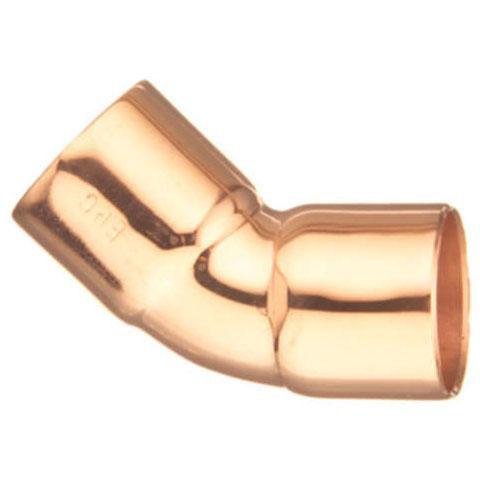 MUELLER STREAMLINE Mueller Streamline W 03034cb 3/4 Inch Copper 45 Elbow Cxc