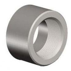 SERVICE METAL Service Metal 3mcplht.75 Threaded Half Coupling 3/4 in