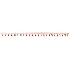 PRECISION HYDRONICS Precision Hydronics php-125012750-6 Copper Zone Header 12 Outlet