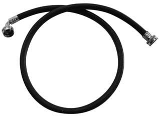PASCO Pasco 476 Rubber Washing Machine Hose 6 Ft Elbow