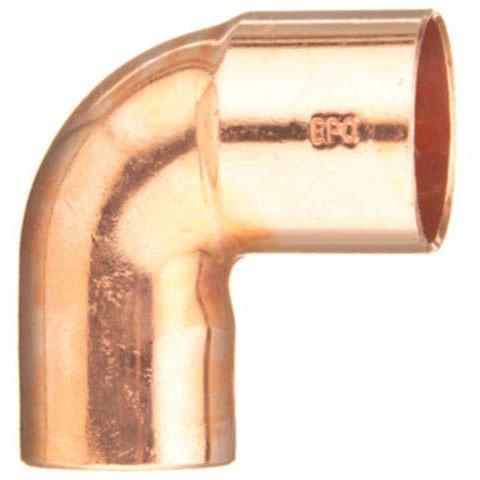 MUELLER STREAMLINE Mueller Streamline W 01652cb Copper Street 90 Elbow 1/2 in