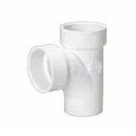 MUELLER STREAMLINE Mueller Streamline 6112 Pvc Dwv Street Sanitary Tee 1-1/2 in