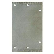 SIOUX CHIEF Sioux Chief 539-6 Nail Plate 3.5x6 in 6 Hole 16 Gauge