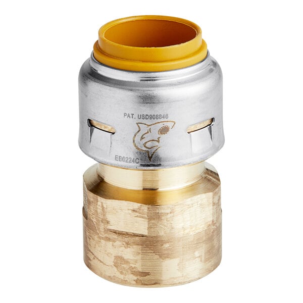 SHARKBITE Sharkbite ur072 1/2 Inch Brass Push-to-connect Fnpt Adapter