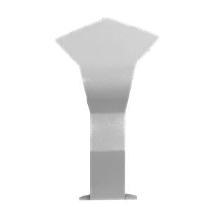 SLANT-FIN Slant-fin 57188309000 Baseboard Corner 135 Degree Nu-white
