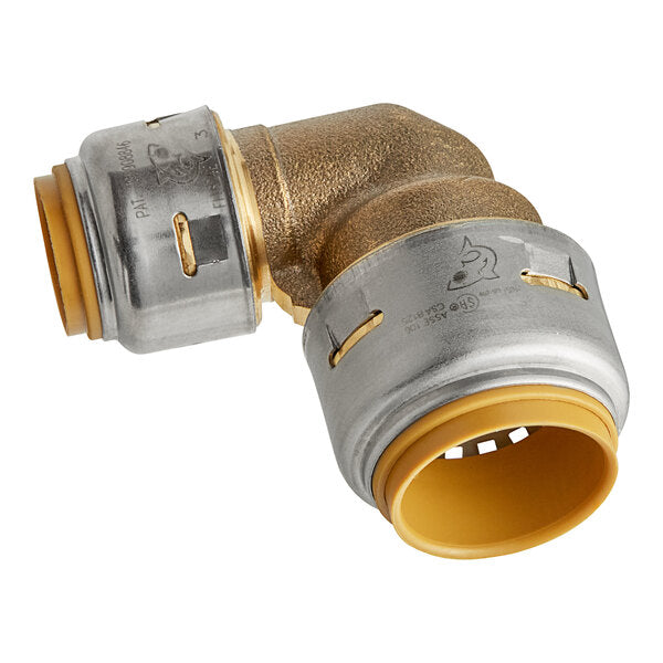 SHARKBITE Sharkbite ur274 Brass Push-to-connect 90 Degree Reducing Elbow
