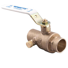 WATTS Watts 123629 3/4 in Sweat Ball Waste Valve 600 Psi