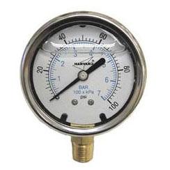 AMERICAN GRANBY American Granby ilpg20025-4lnl 0-200 Psi Pressure Gauge