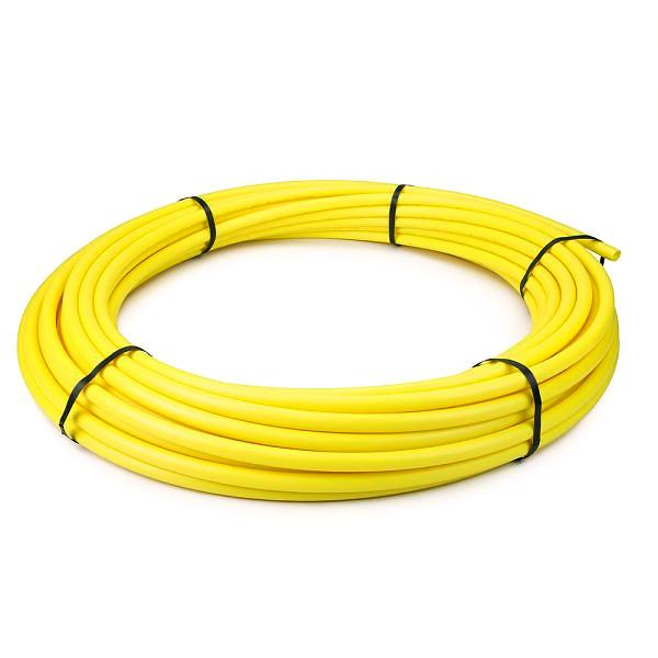 CENTENNIAL PLASTICS Centennial Plastics gasm01101250150 Yellow Pe Gas Pipe SDR11