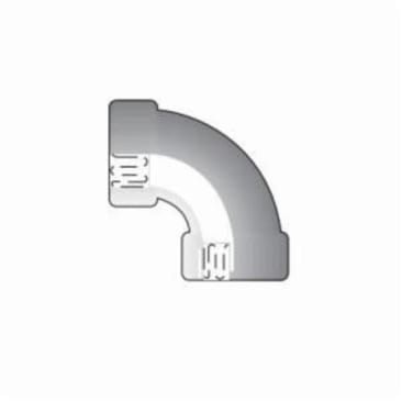 IPEX Ipex 257181 Frpp Fusion Acid Waste 90 Elbow 1-1/2 Inches