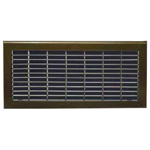 METAL-FAB Metal-fab mffg1010 Floor Filter Grille 10x10 Brown