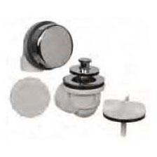 IPS Ips 62014 Bath Waste Overflow Half Kit Touch Toe Pvc