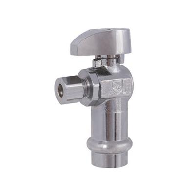 MATCO-NORCA Matco-norca 26-1015plf Angle Stop 1/2 in Press X 1/4 in Comp