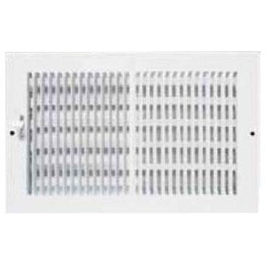METAL-FAB Metal-fab mf3scr88w2 2-way Sidewall Ceiling Register 8x8