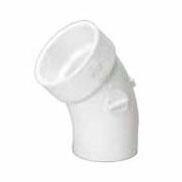 MUELLER STREAMLINE Mueller Streamline 6133 Pvc Dwv Street 45 Elbow 6 in