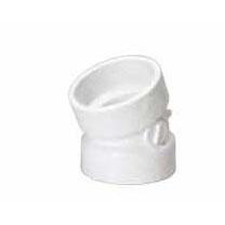MUELLER STREAMLINE Mueller Streamline 5901 Pvc Dwv Hub Elbow 22.5 Degree 3 in