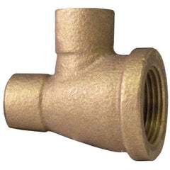 MUELLER STREAMLINE Mueller Streamline a 02151nl Lf Reducing Tee 1/2x3/4x1/2 in