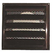 RENEW AIRE Renew Aire vb106-6 Ventilator Wall Cap 6 Inches Brown