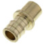 UPONOR Uponor lf4505050 Propex Fitting Adapter 1/2 in Lead Free Brass