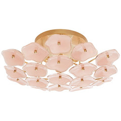 VISUAL COMFORT Visual Comfort KS4065SB-BLS Leighton Flush Mount Brass