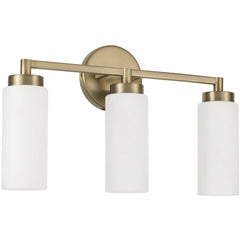 CAPITAL LIGHTING Capital Lighting Cap 151731AD Vanity Light 3 Light Aged Brass