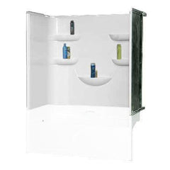 OASIS Oasis 4P-6032 Wht Walls Tub Shower Wall Set 60x32 4 Piece