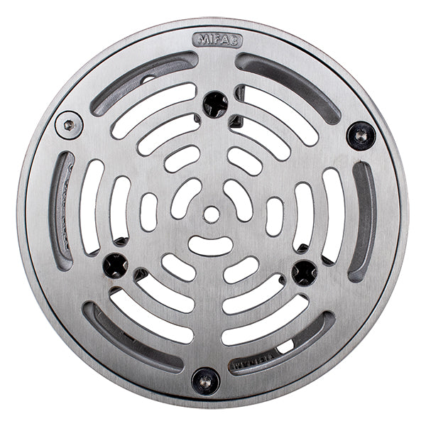 MIFAB Mifab RTS5-3 Retrofit Drain Grate Frame 5 Inch Stainless