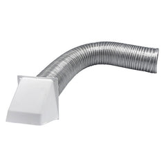 WAL-RICH Wal-rich 811104 Dryer Vent Kit 4 Inch X 8 Foot Metal Hose