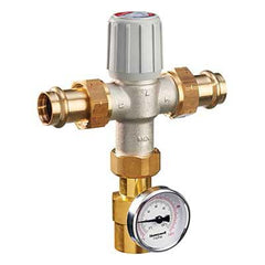 RESIDEO Resideo AM100-UPTG-1LF/U 1/2 Inch Mixing Valve W/ Gauge