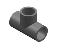GEORG FISCHER Georg Fischer 801-080 8 in Sch 80 Pvc Tee Sxsxs