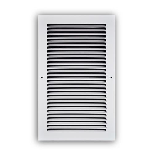 RECTORSEAL Rectorseal 17008X14 1-way Steel Louver Grille 8x14 White