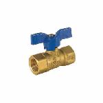 JOMAR Jomar T204 1/2 Gas Ball Valve 1/2 Inch Fnpt Brass