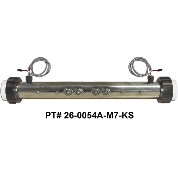 HYDROQUIP Hydroquip 26-0054AF-DS-KS Spa Heater Assembly 11kw Titanium