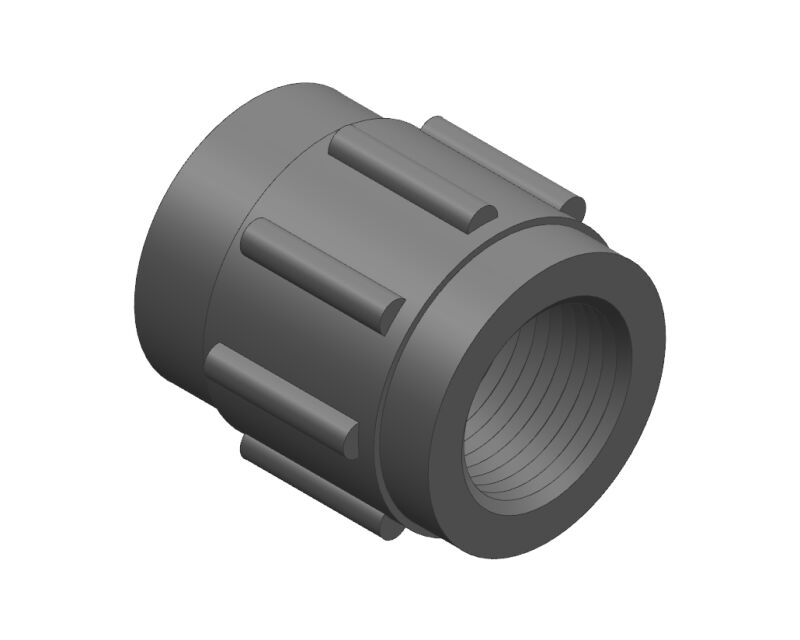 GEORG FISCHER Georg Fischer 835-060 Pvc Female Adapter 6 in Sch 80 140 Psi