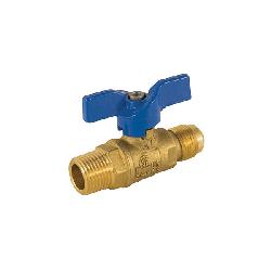 JOMAR Jomar T204 Mxfl 1/2 Ball Valve 1/2 in Flare X Mnpt Brass