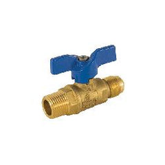 JOMAR Jomar T204 Mxfl 1/2 Ball Valve 1/2 in Flare X Mnpt Brass